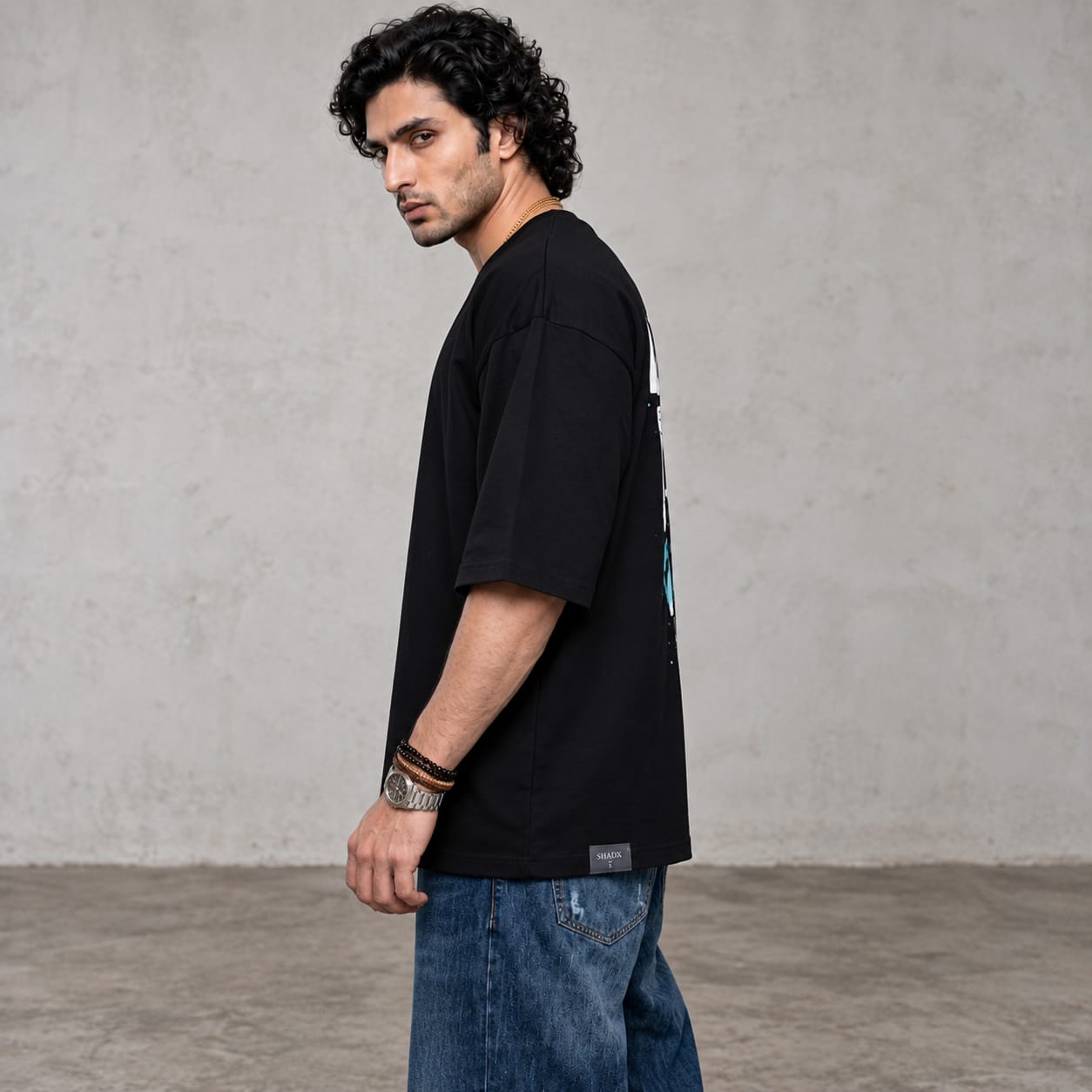 Attitude Mera Khandani Hai – Oversized Graphic T-Shirt