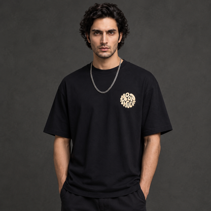 Premium Oversized Graphic T-Shirt –Black